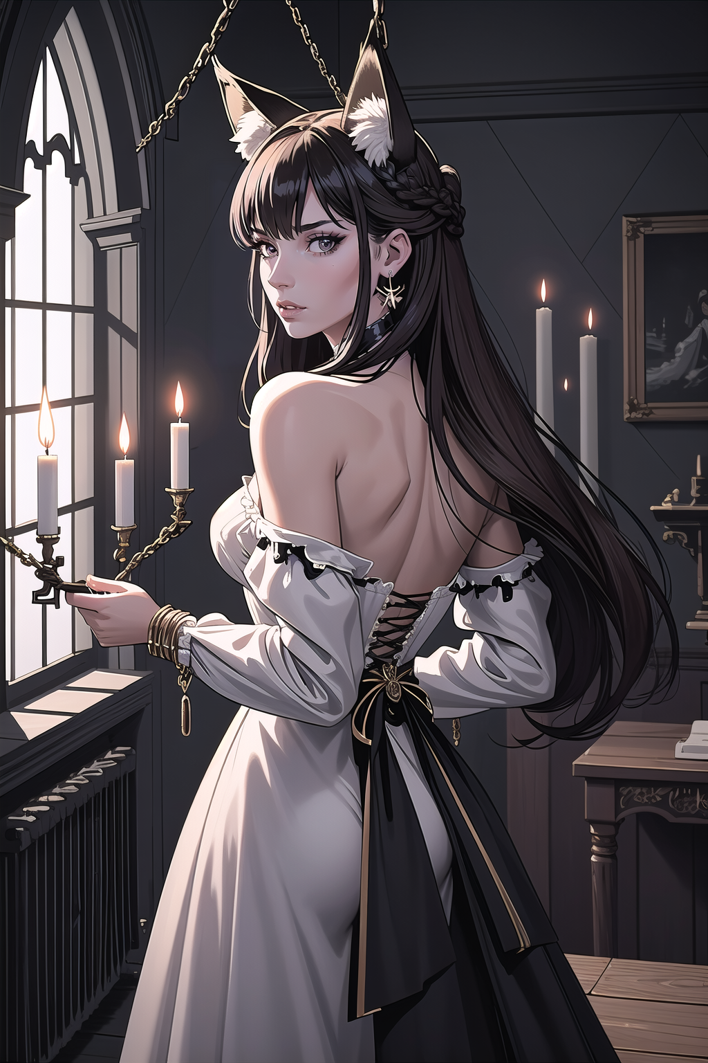 00175-3692429967-victorianfoxgirl, tall, slim, delicate features, from behind, squat, multiple girls, (masterpiece, best_quality, ultra-detailed,.png